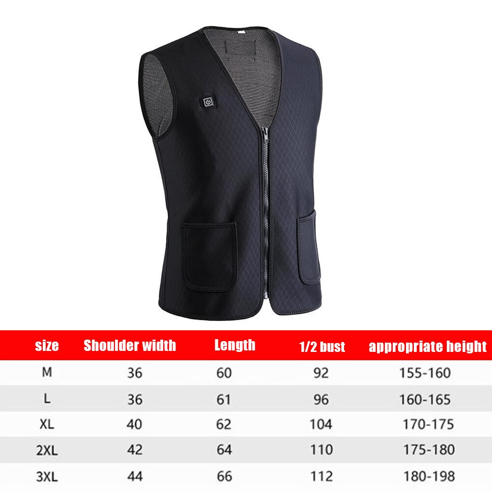 Motocykl podgrzewana kamizelka USB ładowanie magnetoterapia inteligentna ciepła podkoszulka podgrzewany elektrycznie odzież dla mężczyzn i kobiet piesze wycieczki