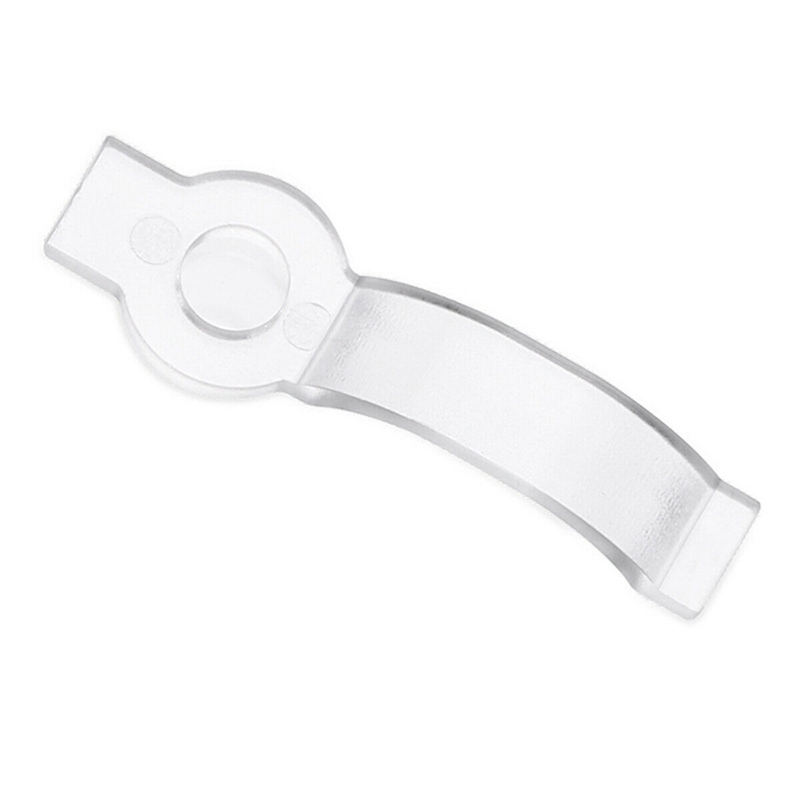 100x Een-Side Bevestiging Clips Led Strip Licht Montagebeugels Enkele Schroef