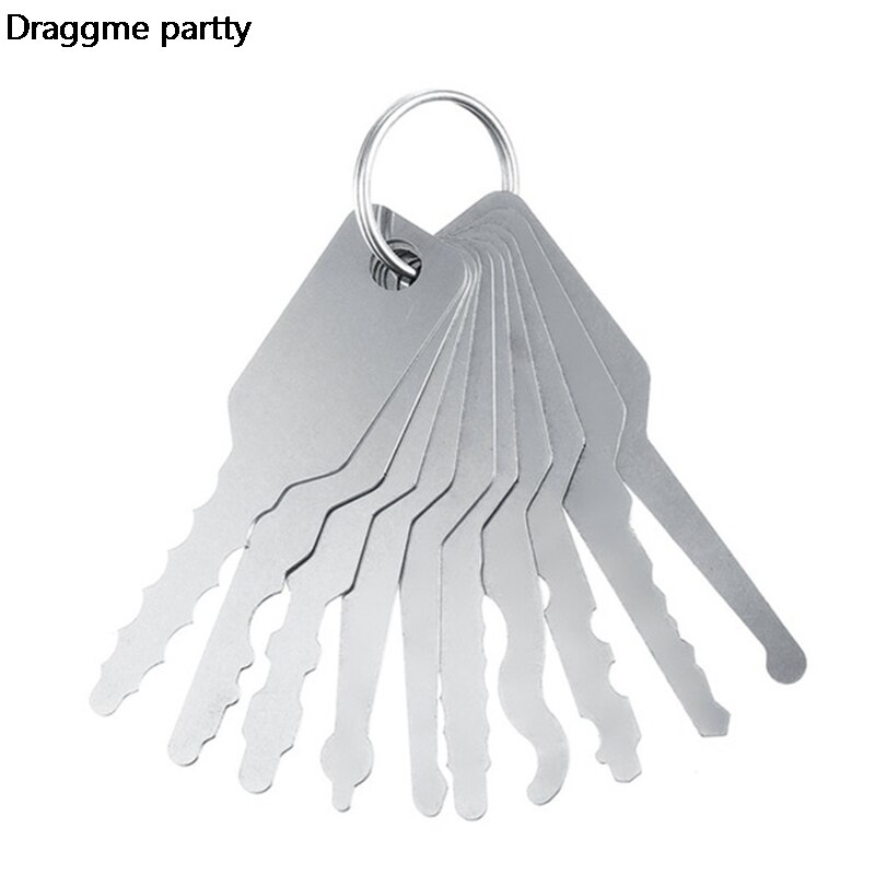 Locksmith Transparent Locks Pick Visible Cutaway Mini Practice View Padlock Hasps Training Skill For Furniture Hardware