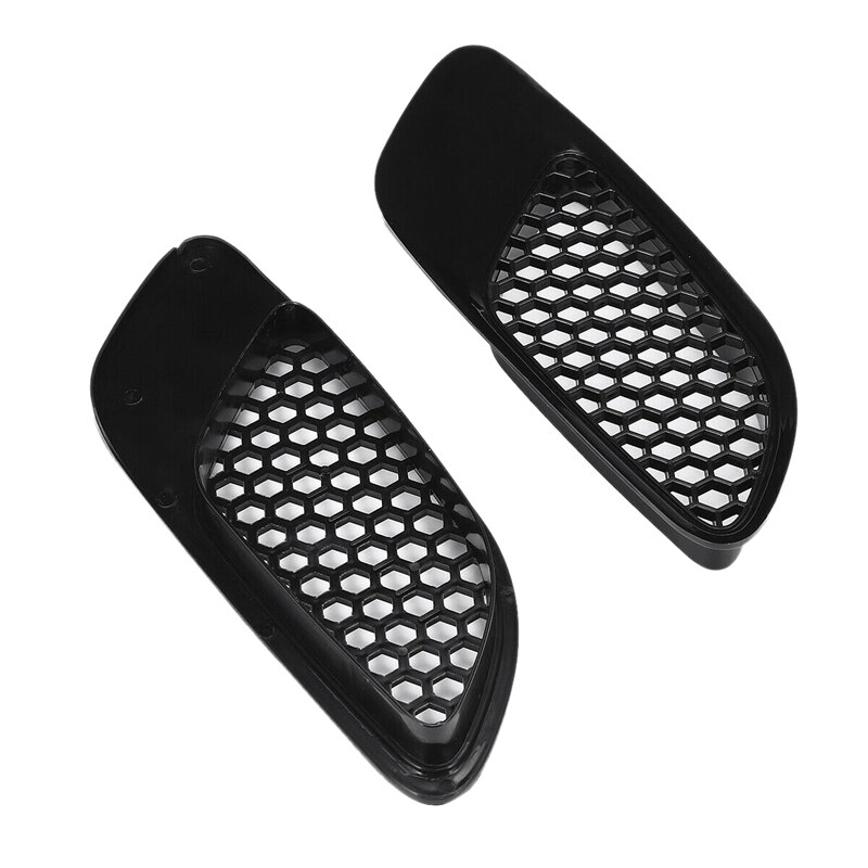 2 stk fronthette luftskive panseret ventilasjons spjeld for-bmw  e90 e91 e92 e93 m3