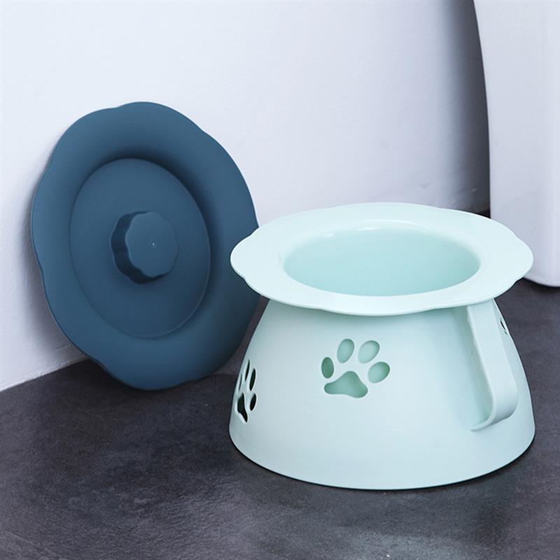 Urinario de plástico grueso para niños, cama doméstica, urinario, olla, asiento de inodoro, botella orinal portátil para adultos, Spittoon con tapa