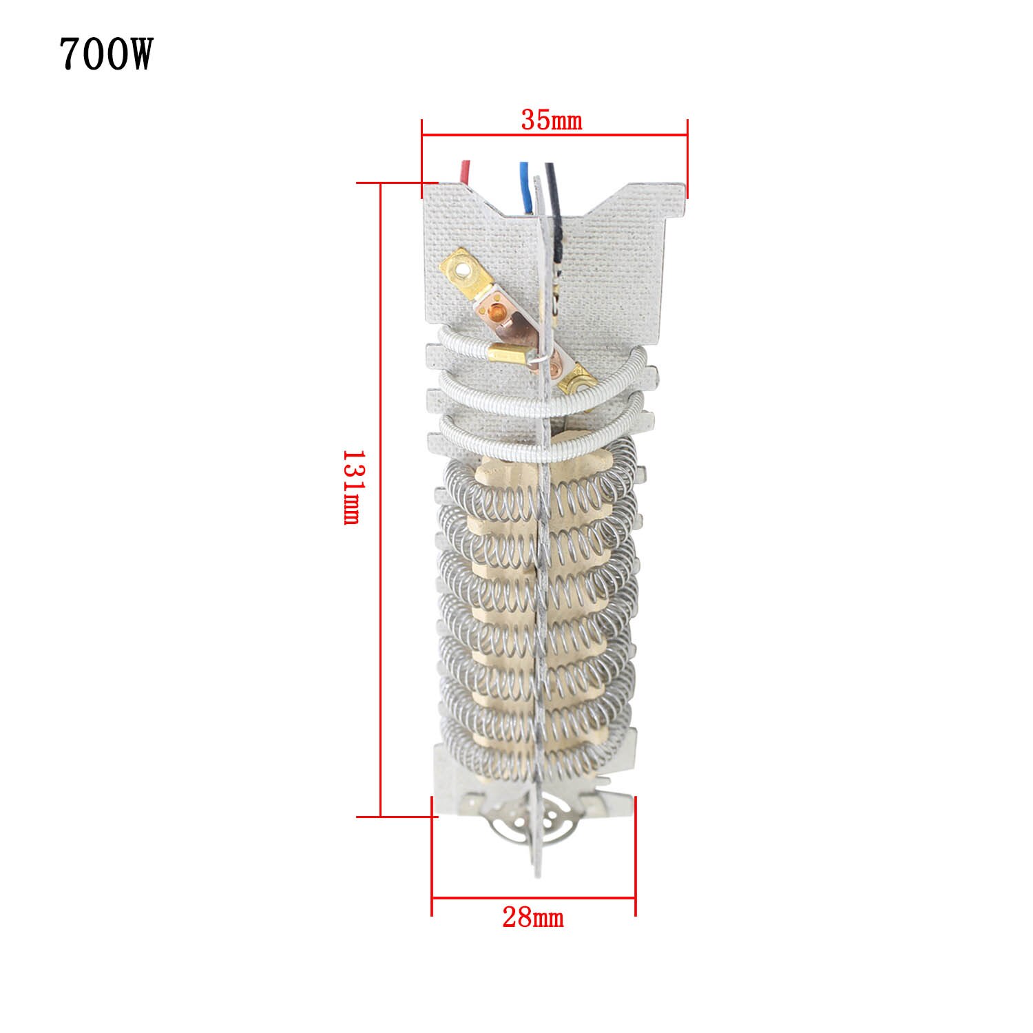 1pc heating element coil heat gun heating heater Hair dryer soldering air gun electric coil wire 1600W for industrial