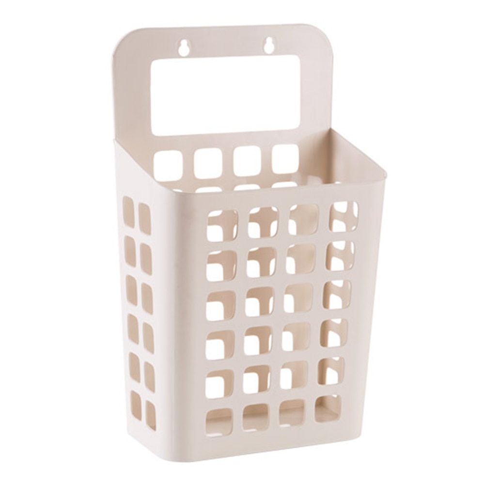 Panier à linge en plastique creux | Ventouse, panier à linge en plastique, jouet vêtements sales, organisateur de la maison, panier ajouré ventouses simples et élégantes