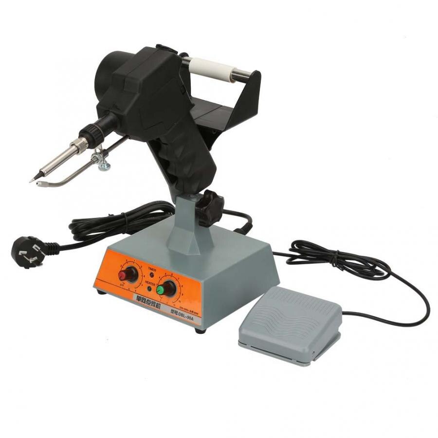 Tin Feeding Soldering Station Pedal Control Auto Tin Feeding Machine Solder Station Adjustable Temperature 220V AU Plug