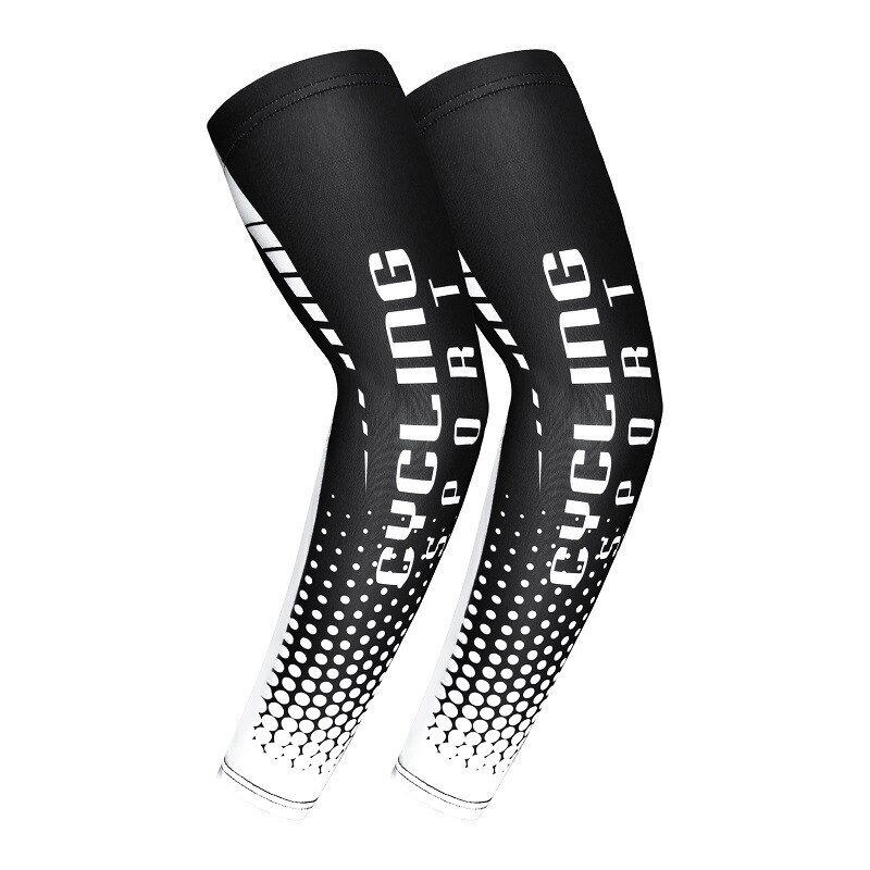 1 paar Sommer Cooling Arm Sleeves Abdeckung Sun UV Schutz Compression Radfahren Sleeves Für Basketball Laufen Volleyball Armbinden