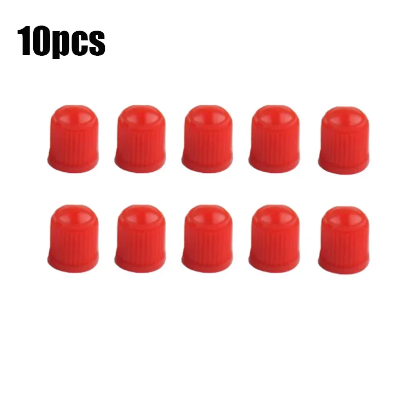 Tapas de válvula de neumático de coche con anillo de goma O, tapas de válvula de vástago de neumático universales, cubiertas antipolvo negras y rojas para coche, bicicleta, motocicleta y bicicleta