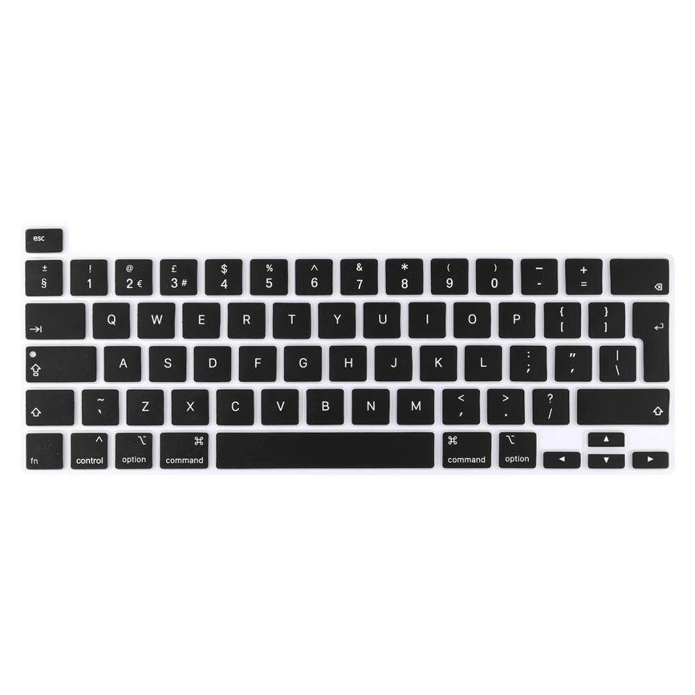 UNS Englisch EU Spanisch Arabisch Französisch Russische Tastatur Abdeckung Silikon Haut für Neue MacBook Pro 13 16 A2141 A2289 a2338 M1 UNS: EU English