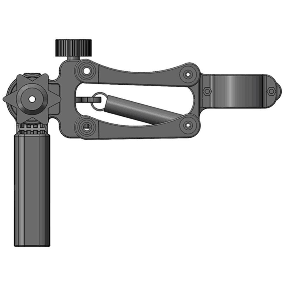 Mobile Phone stabilizer Z-axis Spring Dual Handle Grip Phone Gimbal Holder Arm for zhiyun smooth4 for DJI OSMO 2 Stabilizer Part