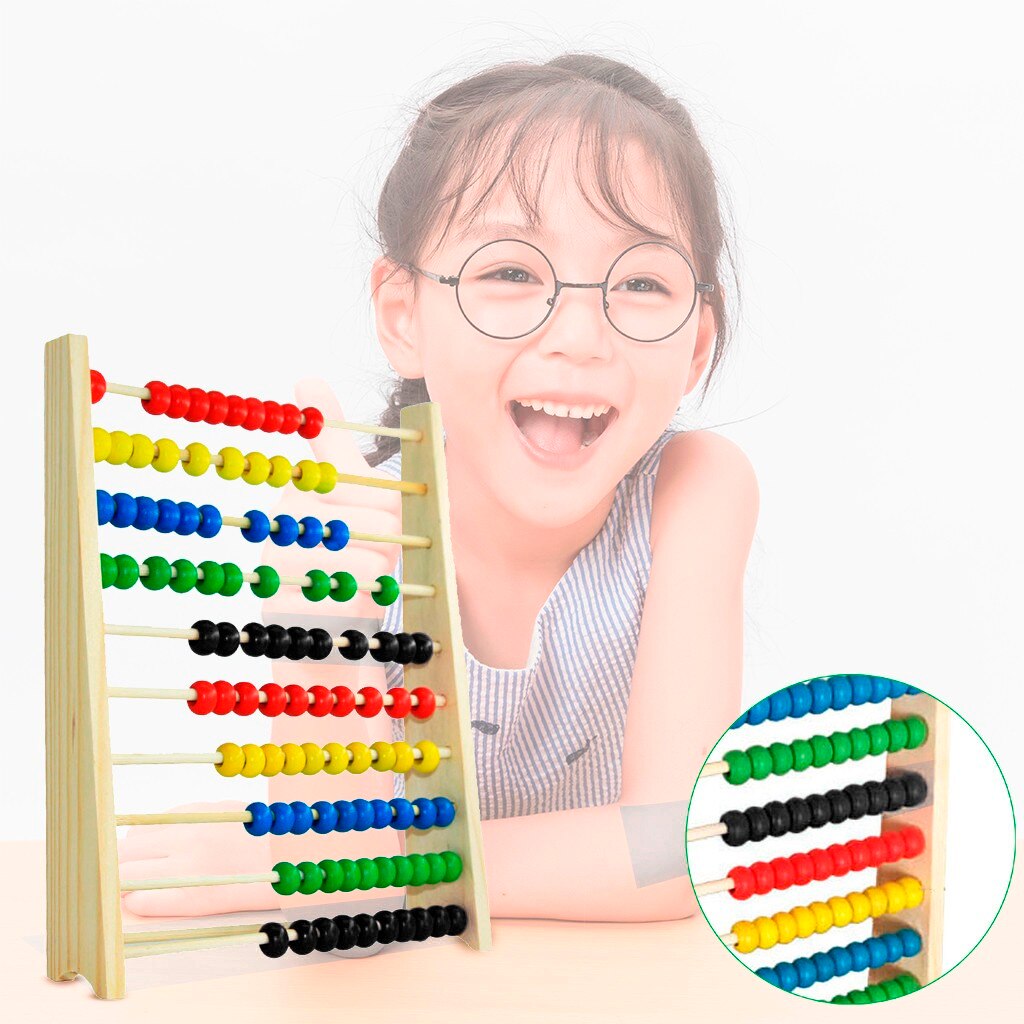 Kids Houten Kraal Abacus Telraam Educatief Leren Wiskunde Speelgoed Ouder-kind Interactie Vroege Onderwijs Educatief Speelgoed