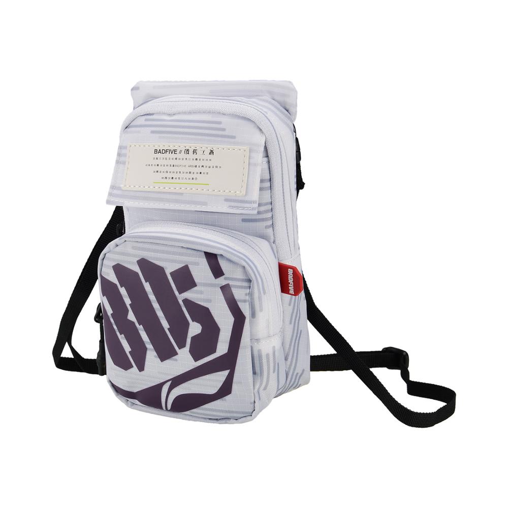 Li-Ning Unisex Men Women BAD FIVE Basketball Series Bag Polyester 12*3*19cm LiNing Male Female Sports Backpack ABDQ014 BJF150: ABDQ014-1C