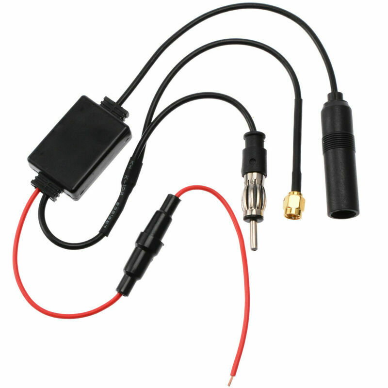 3 in 1 Stereo Luft TUPFEN BIN FM Radio Auto Antenne Verstärker Splitter Signal AMP Booster Autos Zubehör