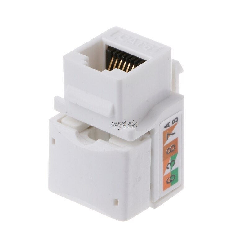 CAT6 Netwerk Module Informatie Socket RJ45 Connector Adapter Keystone Jack Z09