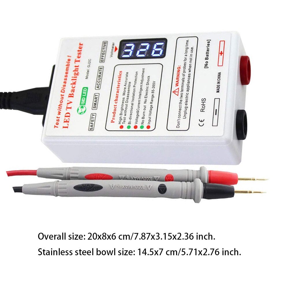 Nouvelle LAMPE À LED Testeur RÉTRO-ÉCLAIRAGE TV Outil de Test Diode Réparation BANDE LED Lampe Perles Inspection de Maintenance Pour Les LUMIÈRES LED Outil de Test