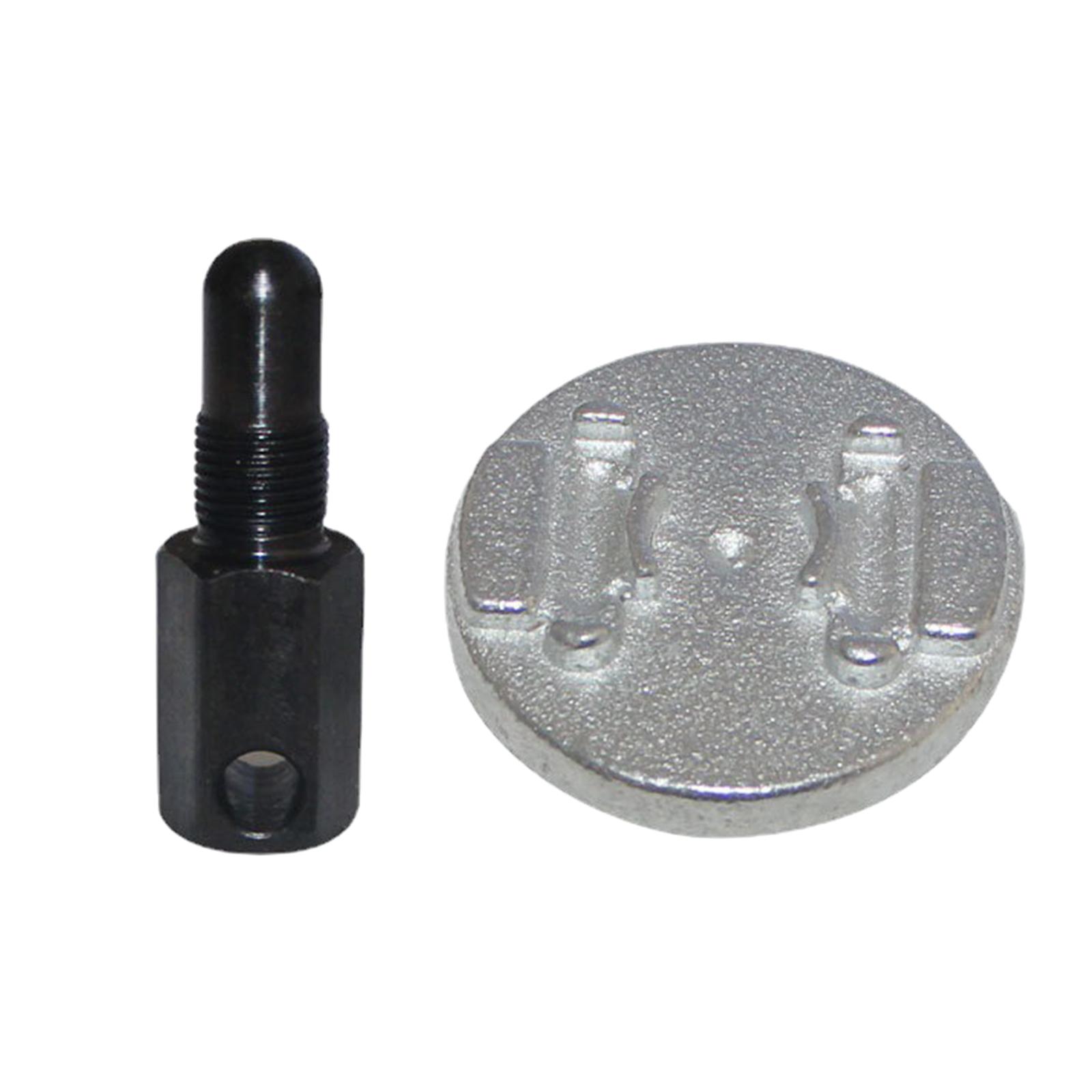 Chainsaw Clutch Removal Tool Chain Saw Clutch Disassembly Dismount Tool for Garden Patio Lawn Outdoor Power Tools Chainsaw Parts: Silver