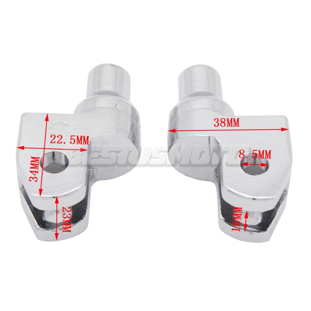 Voor &amp; Achter Voetsteunen Voor Yamaha Dragstar V- Star XVS650 XVS950 DS650 DS950 DS1100 XVS1100 Virago 750 1100 stryker V-Max Bolt