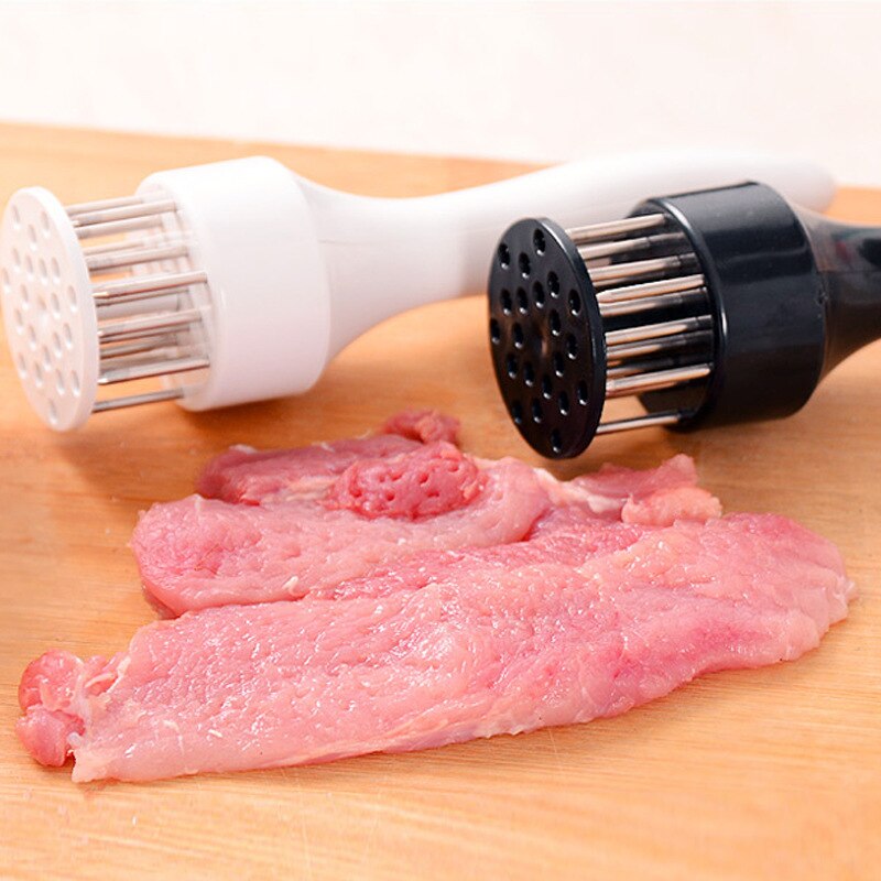 Meat NeedleStainlessSteel Utensil Meat Tenderizer Needle Steak Pork Chops Loose Household Meat Hammer Food Cooking Meat Tool