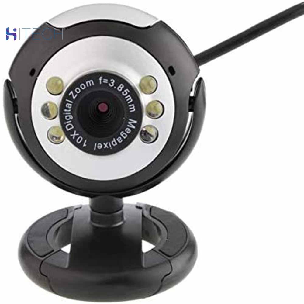 BRAND 6 LED USB 2.0 WEBCAM CAMERA XP, VISTA, WINDO... – Grandado