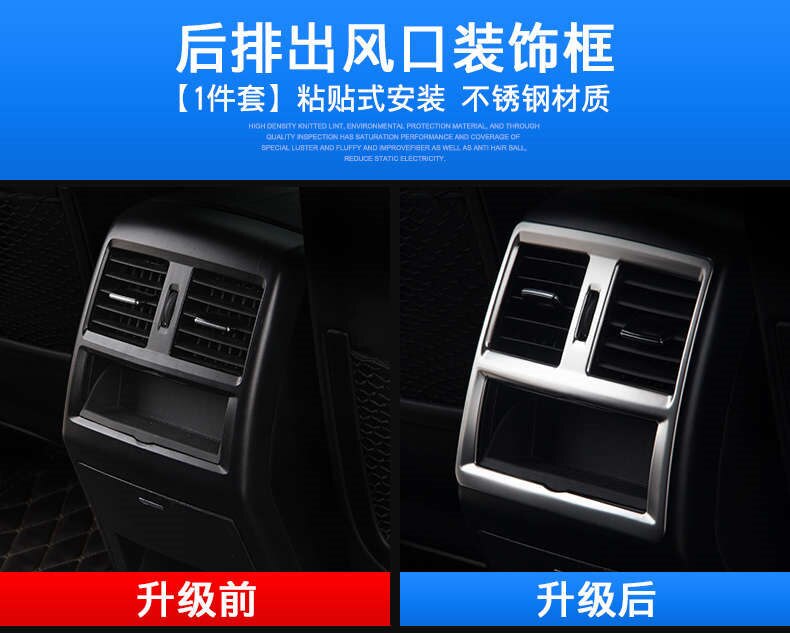 High Aluminum & ABS Interior Trim For Mercedes Benz ML W166 -15/GLX 166 -15/GLE -16/GLS car accessories: C steel