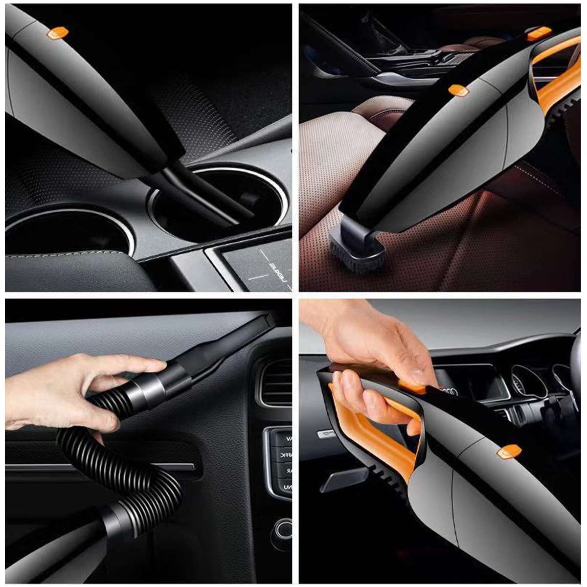 Krachtige draadloze stofzuiger auto thuiscomputer nat en droog draagbare auto stofzuiger robot