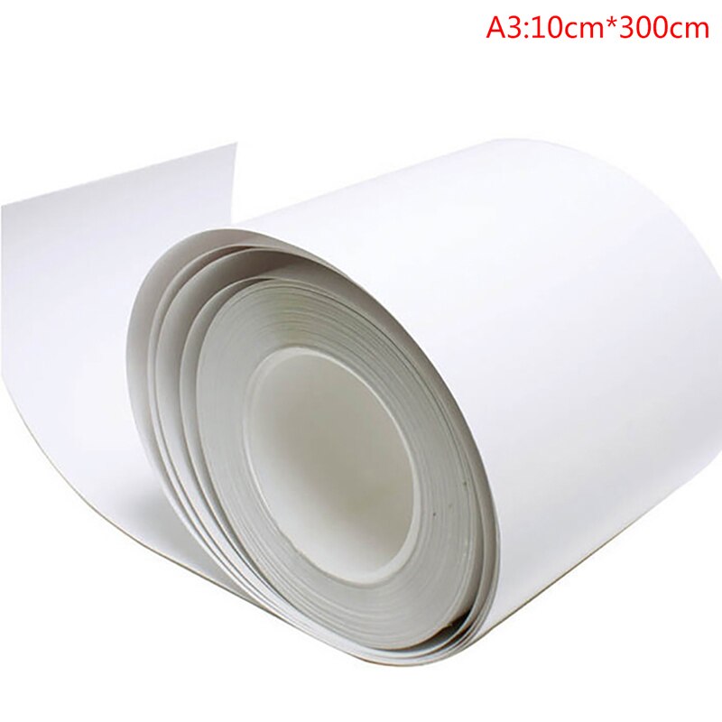 Rollo de cinta transparente para bicicleta, pegatinas de protección de armazón, Protector de marco transparente para bicicleta, herramientas de superficie, 1 rollo: A3
