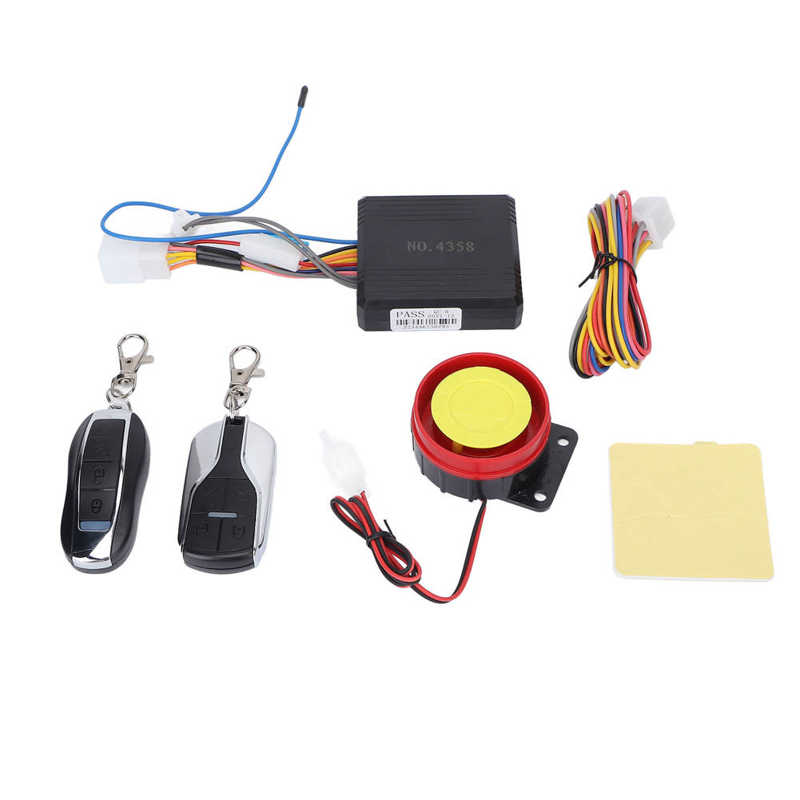 Remote Start System Anti Theft Motorcycle Alarm System for Motorbike