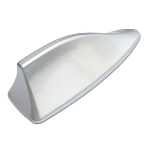 Antenas de señal de coche alerón con forma de aleta de tiburón para Seat Toledo 4 NH 3 5P Arona Ateca Exeo ST Leon 3 ST SC X, accesorios: Plata