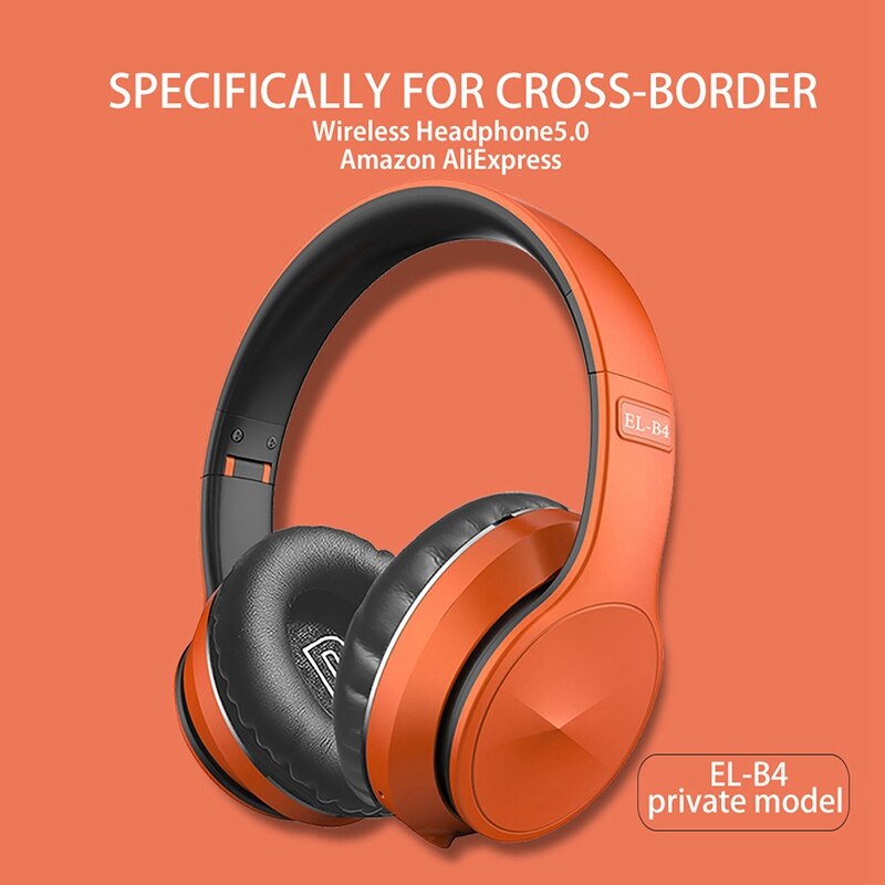 BL-B4 Headset, Bluetooth 5.0 High Portable Wireless Headset Foldable Headset for Children