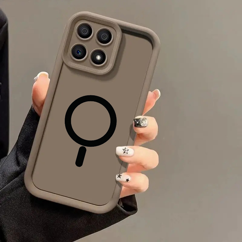 Para Honor X6B X7B X8B X9B X5B Plus X9C X7C X9A X8A X7A 4G 5G Anti caída a prueba de polvo cubierta protectora mate patrón No.3: Castaño / Para iPhone 15