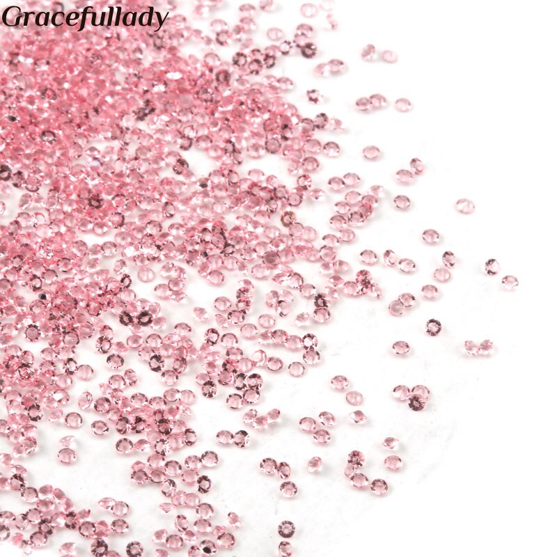 1440 unids/lote 1,3mm gemas Multicolor de Arte de uñas Micro diamantes de imitación Mini decoración de uñas ACCESORIOS DE MANICURA