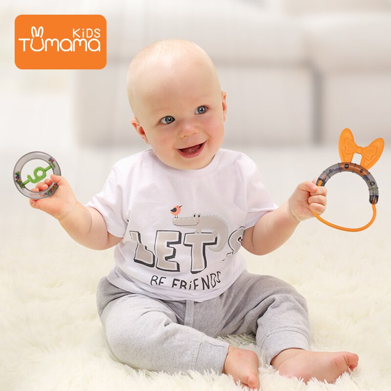 Baby zahn kleber baby der hand klingeln baby zahn beißen baby der ring spielzeug baby zahn schleifen stick