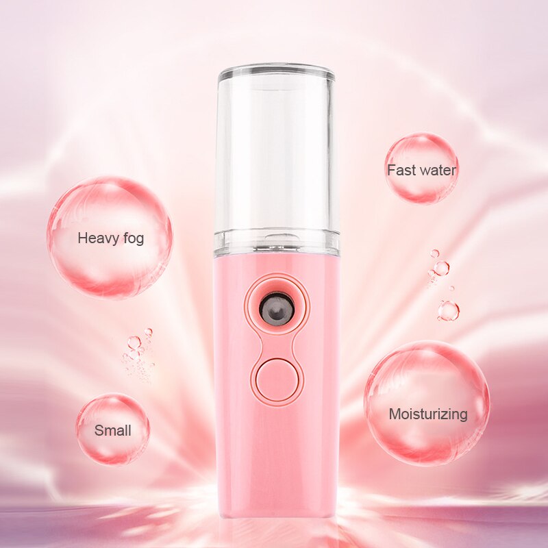 Bærbar usb nano ansiktsbehandling mister mist spray maskin ansikt fuktighetsgivende atomisering sprayer ansiktspleie skjønnhetsverktøy