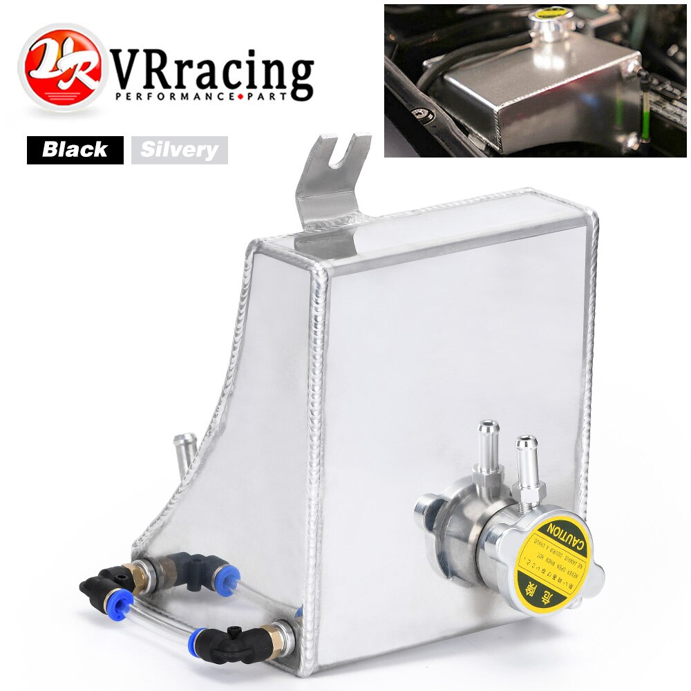 Vr-240SX S13 SR20DET KA24DE KA24E KA24 Aluminium Koelvloeistof Overflow Tank Reservoir Kit Voor Nissan (Past: 240SX) VR-TK47