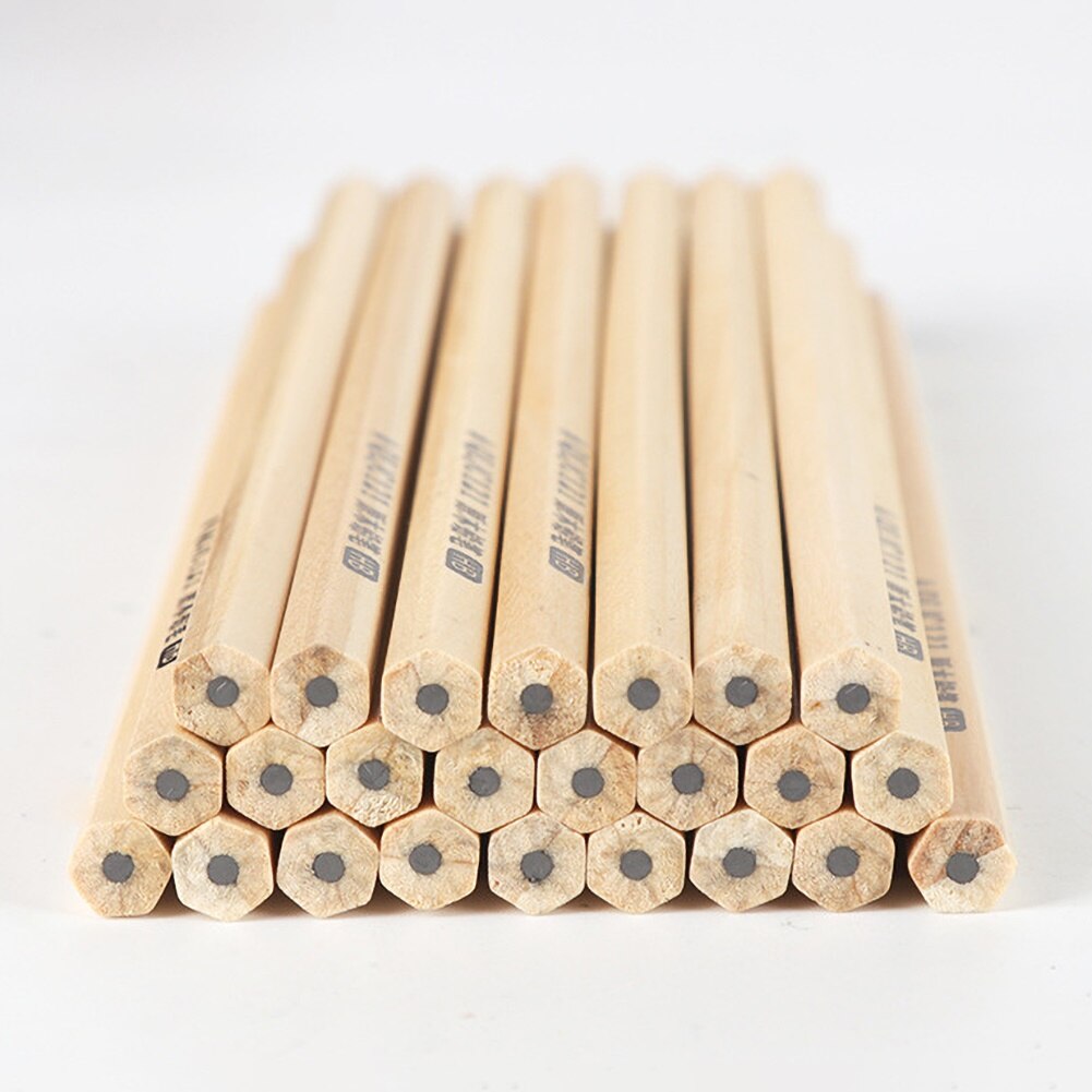 50Pcs Students Wood Pencils Sketching Writing Pencil Drawing Pencil HB Pencils for School Office Stationery Supplies