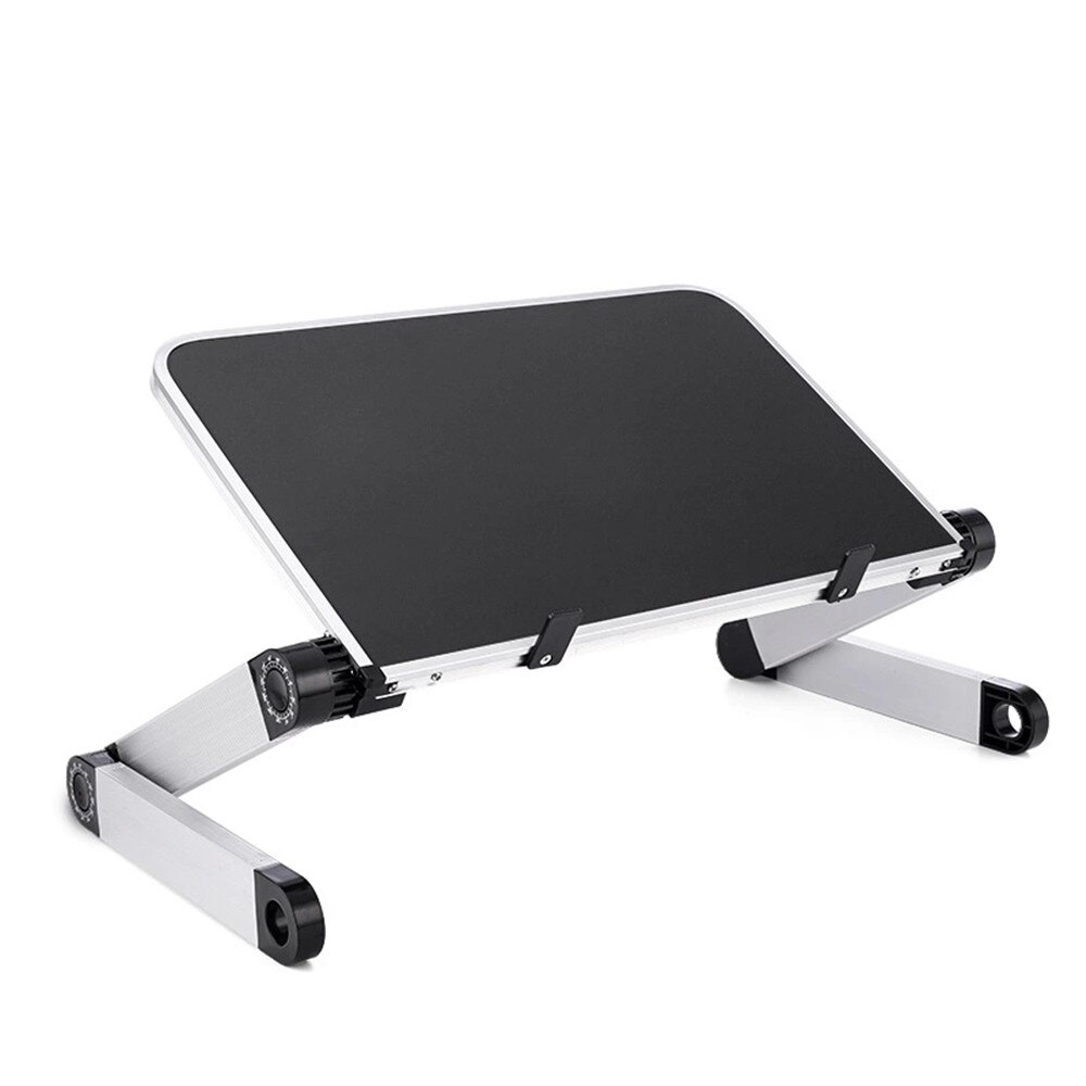 Aluminum Alloy Laptop stand book holder in bed height adjustable folding stand