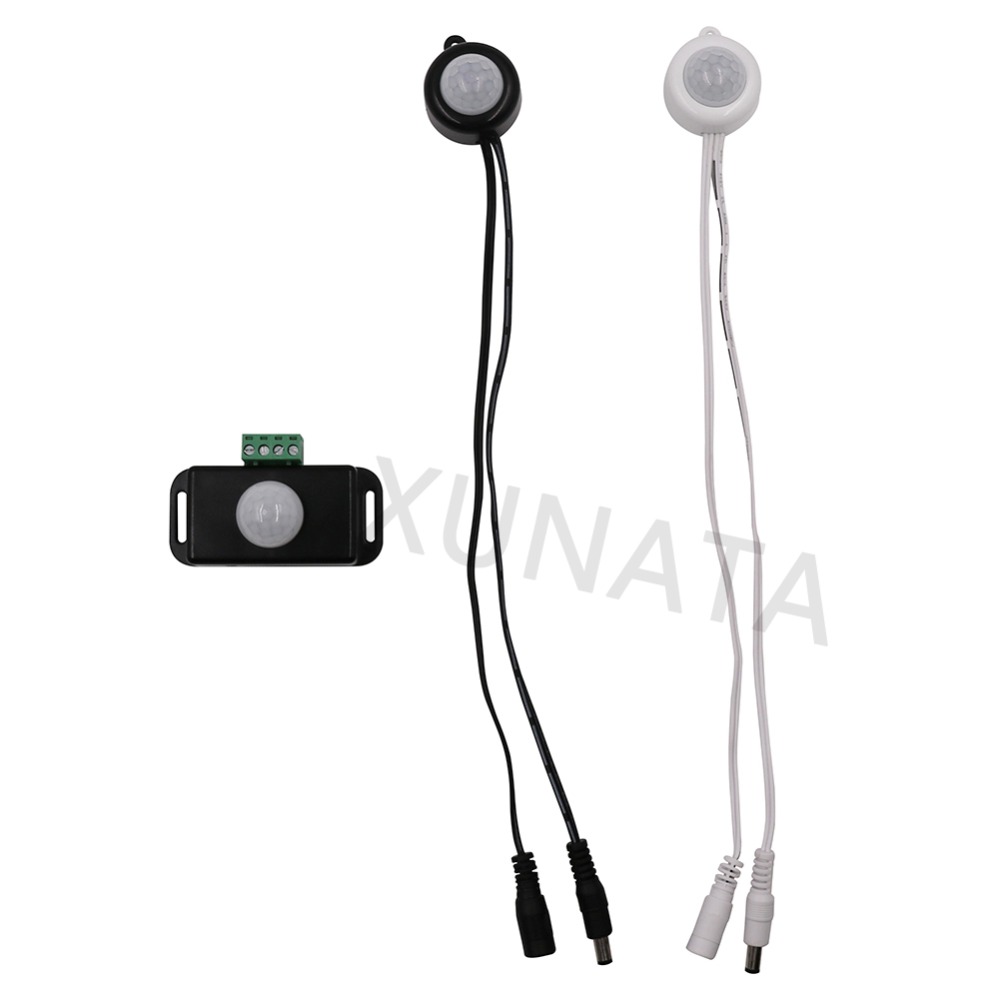 TDL-2025 DC5-24V Aotomatic Mini Infrarood Pir Motion Sensor Switch Detector Met Dc Connector Smart Menselijk Lichaam Sensoren