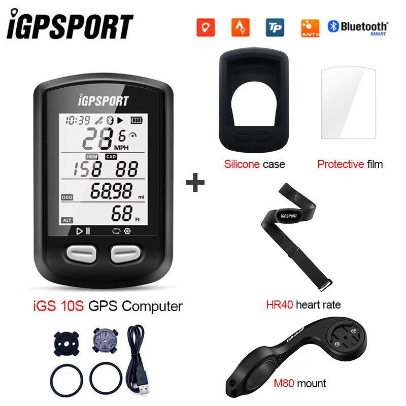 Igpsport igs 10s gps cykeldator cykel trådlöst stoppur road mtb cykeldator med kadenssensor ant+ bluetooth 5.0: Grupp d