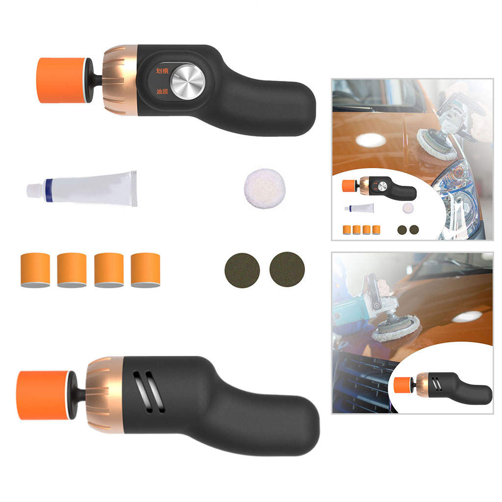 Cordless Mini Buffer Polisher Sander Wax Machine Sandpaper Repair Disc Automobile Polishing Machine