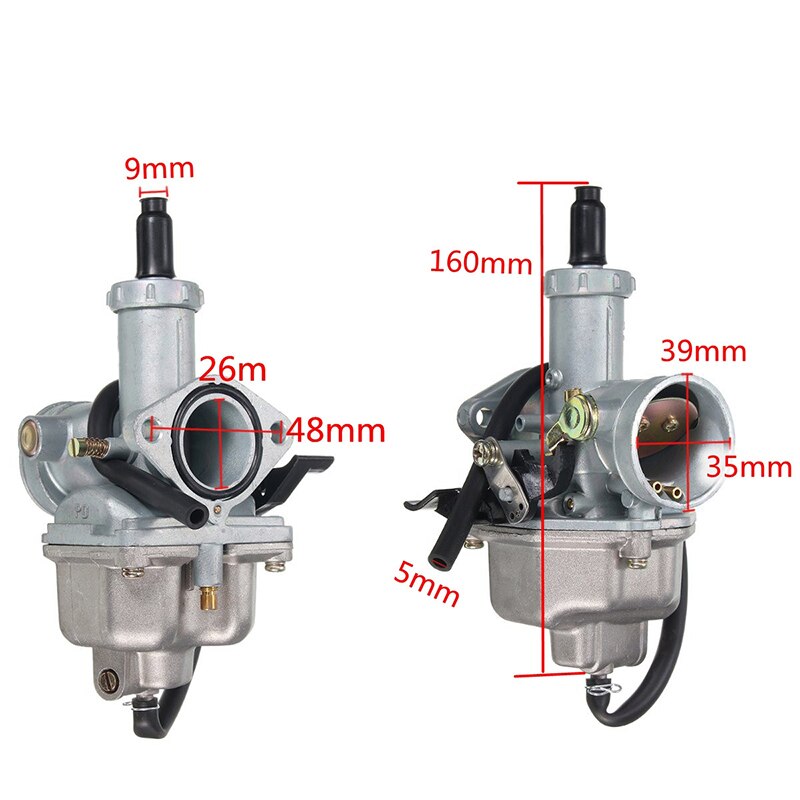 Carburetor Carb For Honda XR100 CRF100F XL100S 26mm Carburetor Carb Air Filter Replacement Parts