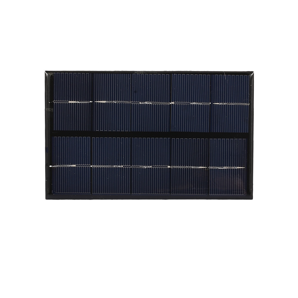 USB Solar Panel Solar Generator Solar Charger Pane Portable 5W 5V Polysilicon Travel Mobile Phone Outdoor Camping Tablet