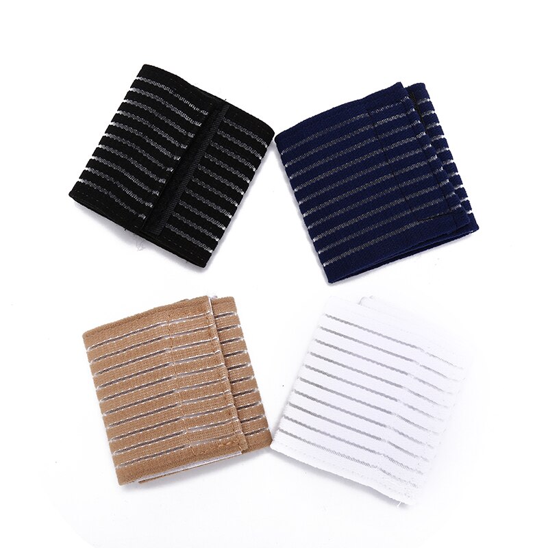 Et stykke bomuld våd bånd elastisk sport bandage armbånd håndgymnastik støtte håndledsstøtte bøjle omslag tennis fitness styrkeløft