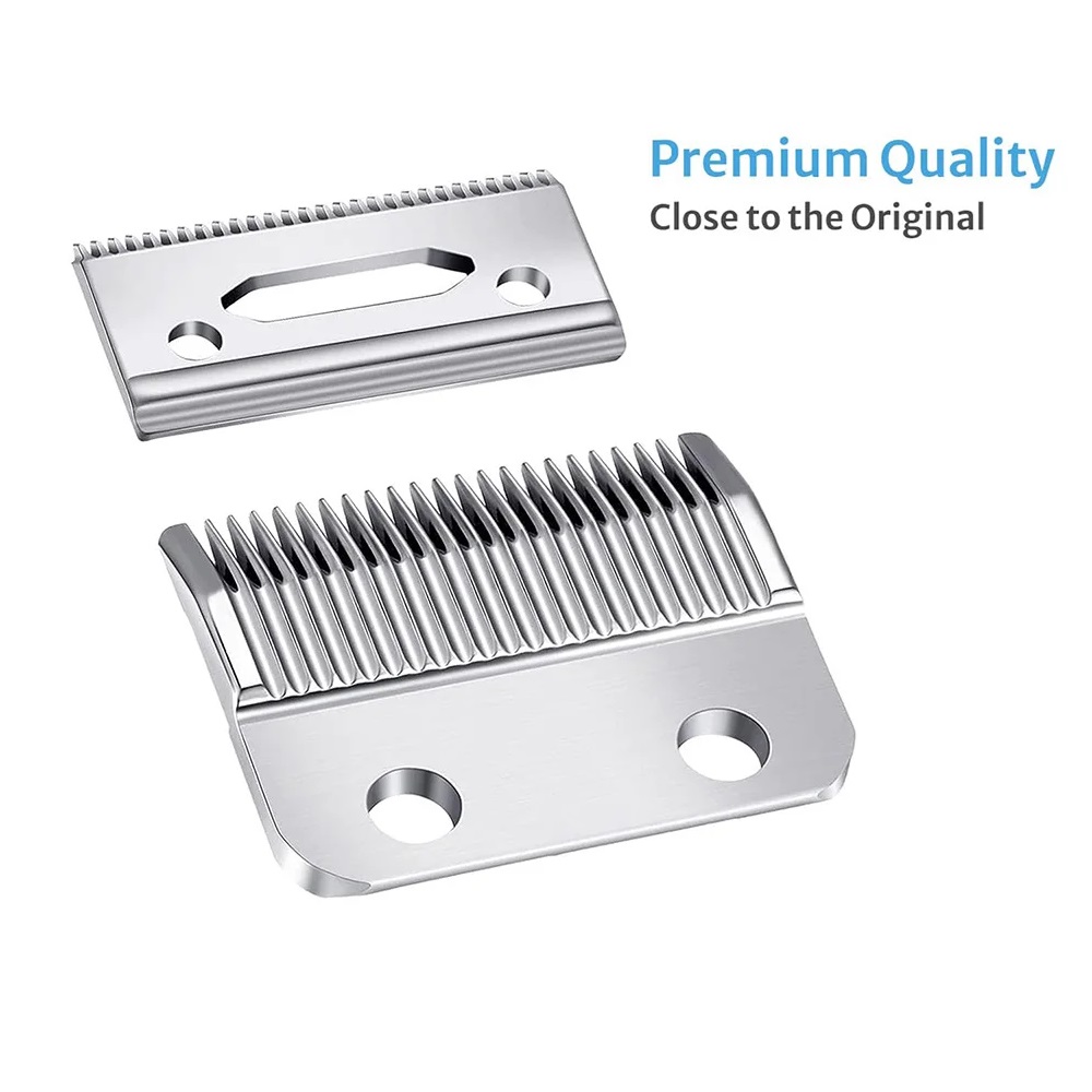 45mm Wide Large Barber Hair Clipper Blade for WAHL & Andis Super Taper Replacement General Blade Set: Default Title