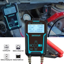 Automatisk smart 12v/24v bilbatteri tester auto batteri analysator 100 to 2200 cca tunge lastbil bil batteri tester