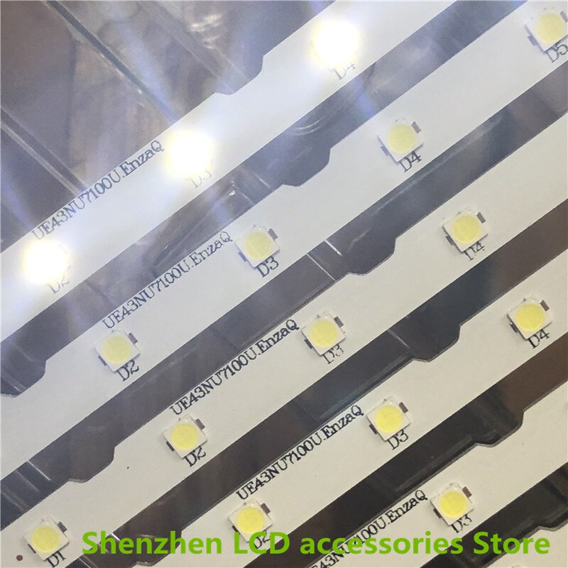Led Backlight 28LED Voor Samsung 43 "Tv UE43NU7100 AOT_43_NU7100F_2X28_3030C BN44-00947A UE43NU7120 UE43NU7170 BN96-45954A 100%