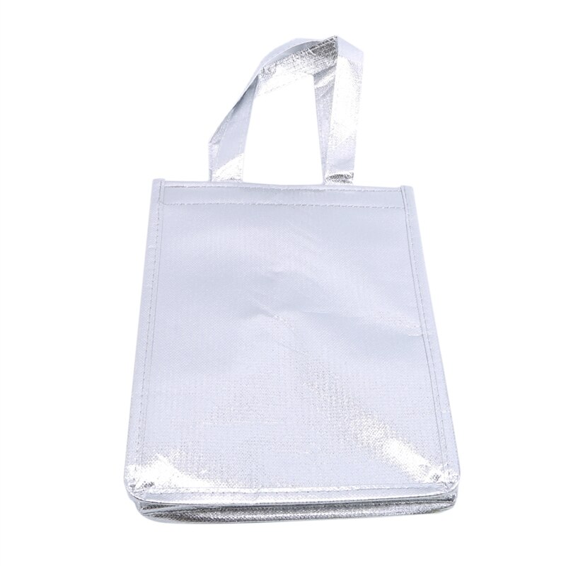 Bolsa aislante impermeable de 4 ", bolsa aislante plegable para Picnic, paquete de hielo portátil, bolso térmico para alimentos, bolsa de de alimentos, bolso de Pizza