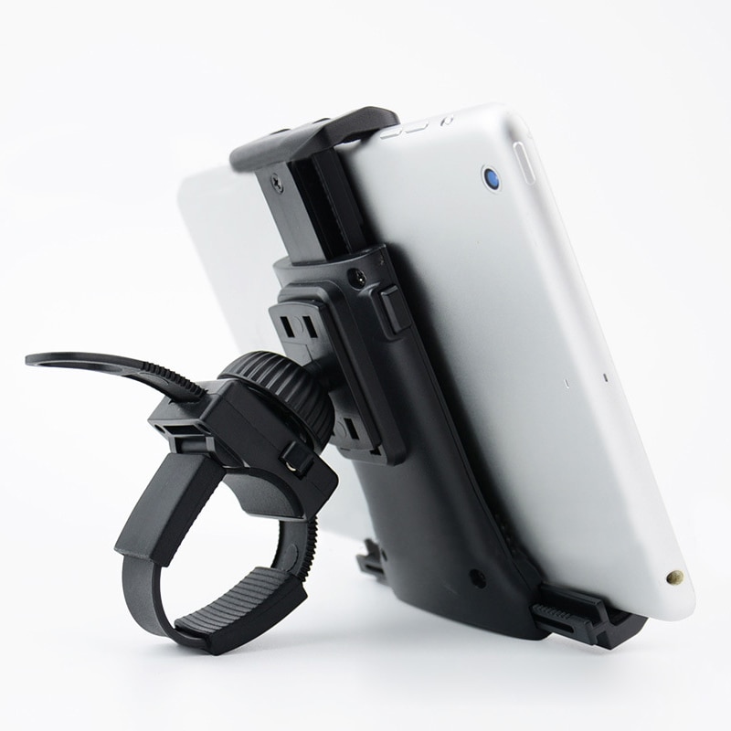 Soporte de teléfono de bicicleta soporte de tableta de manillar de bicicleta soporte giratorio 360 para iPad iPhone Samsung Huawei UND venta