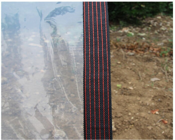 Waterproof transparent plastic film used for outdoor shelter Rainproof Cold-proof Thermal Dust cover many size