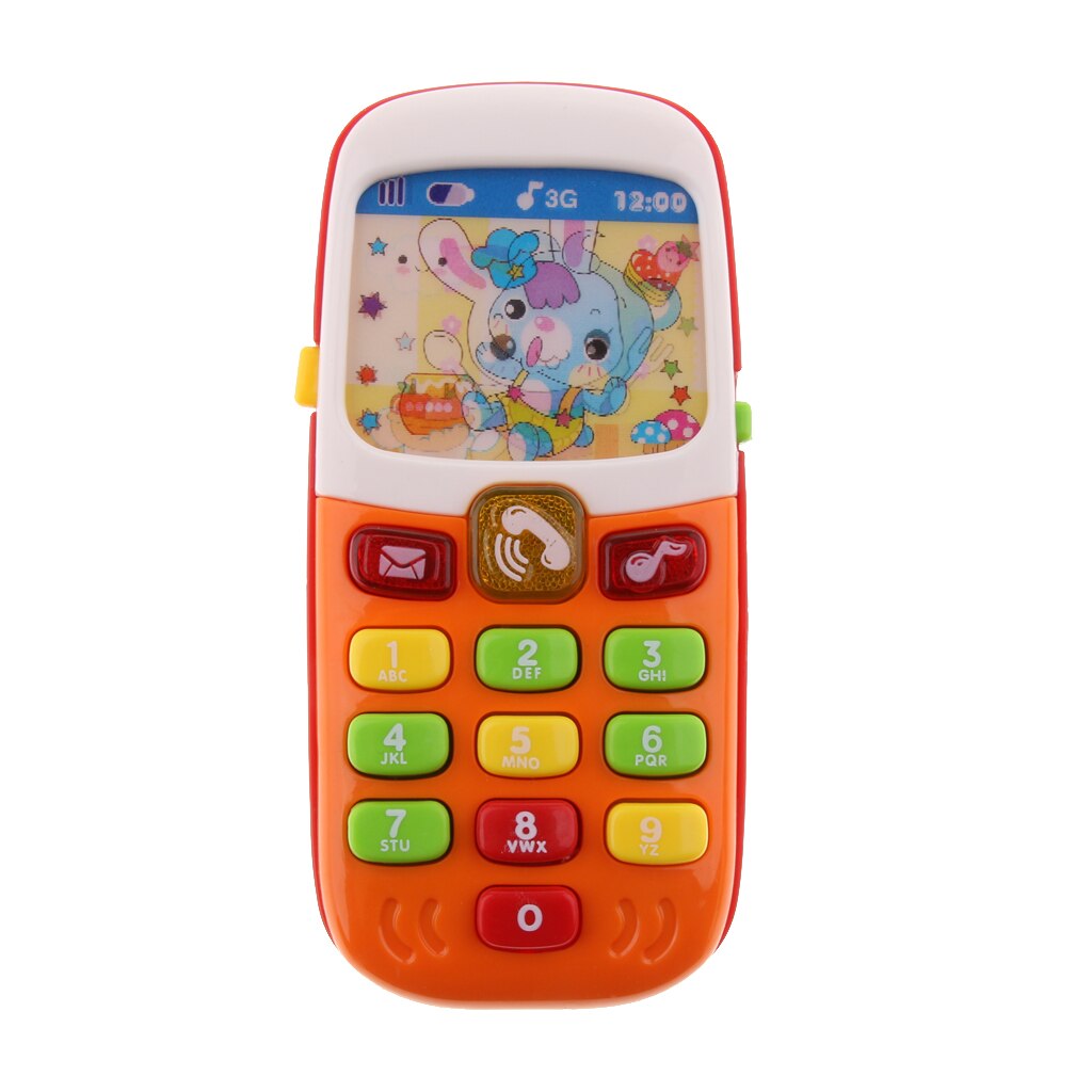 Elektronische Speelgoed Telefoon Voor Mobiele Baby Leren Muziek Machine Speelgoed