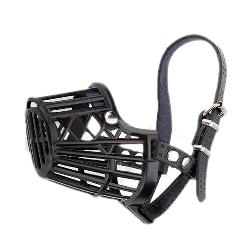 Hond huisdier puppy muilkorf mand kooi