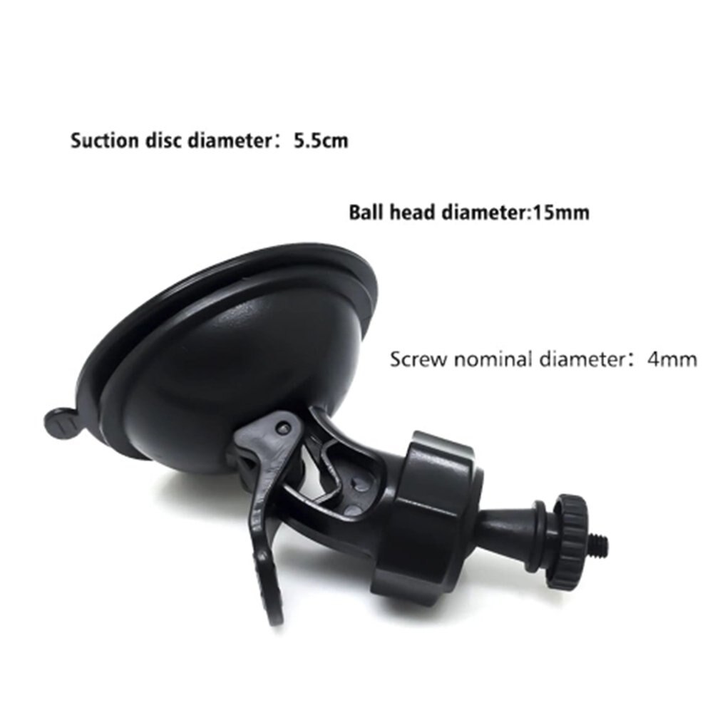 Car Suction Cup Mount Camera DV Tachograph Bracket Stand Car Video Recorder Driving Recorder Car Bracket Thread Mouth