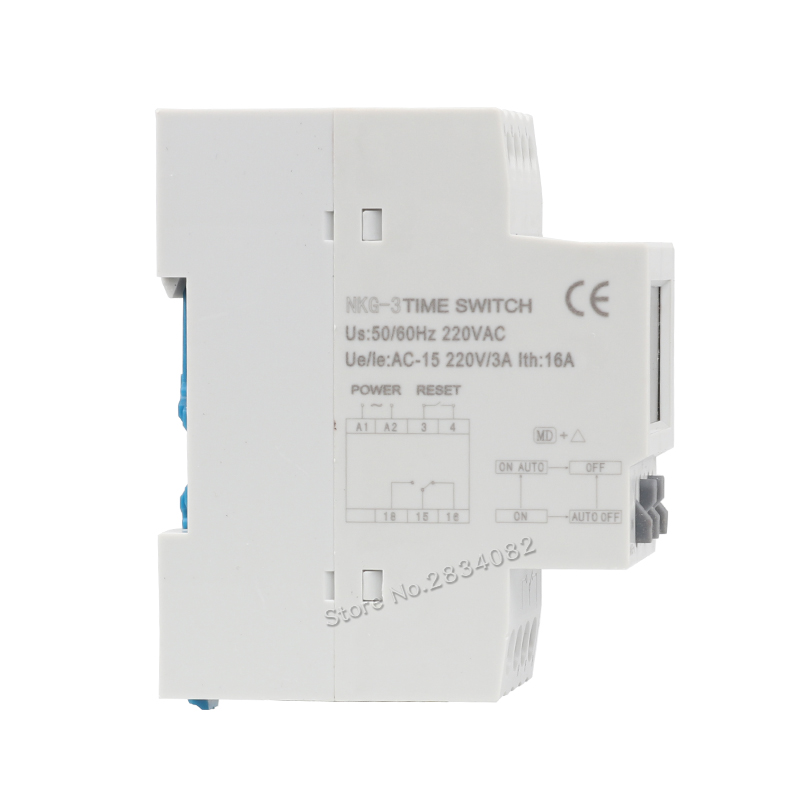 NKG-3 NKG3 LCD Microcomputer Programmable Timer Latitude Longitude Rail Street Lamp Controller Astro Digital Time Switch Relay